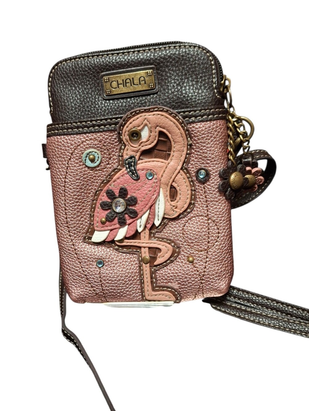Chala Flamingo crossbody bag